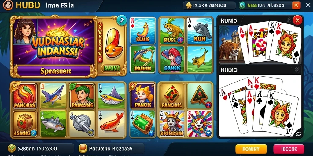 kg778 - Pemandangan level yang kaya dan fantastis.